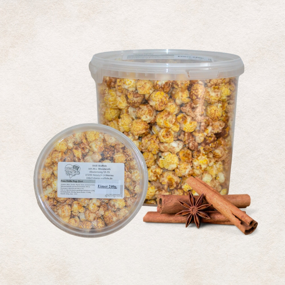 Holle Pop Zimt  200g Eimer
